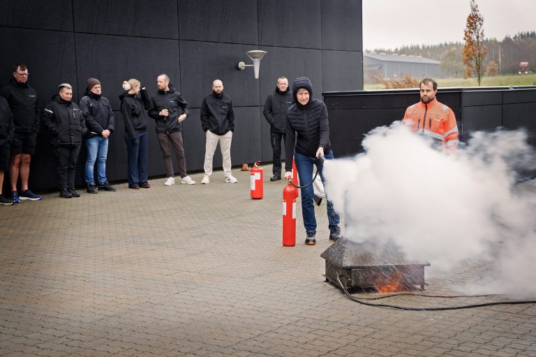 Brandslukningskursus