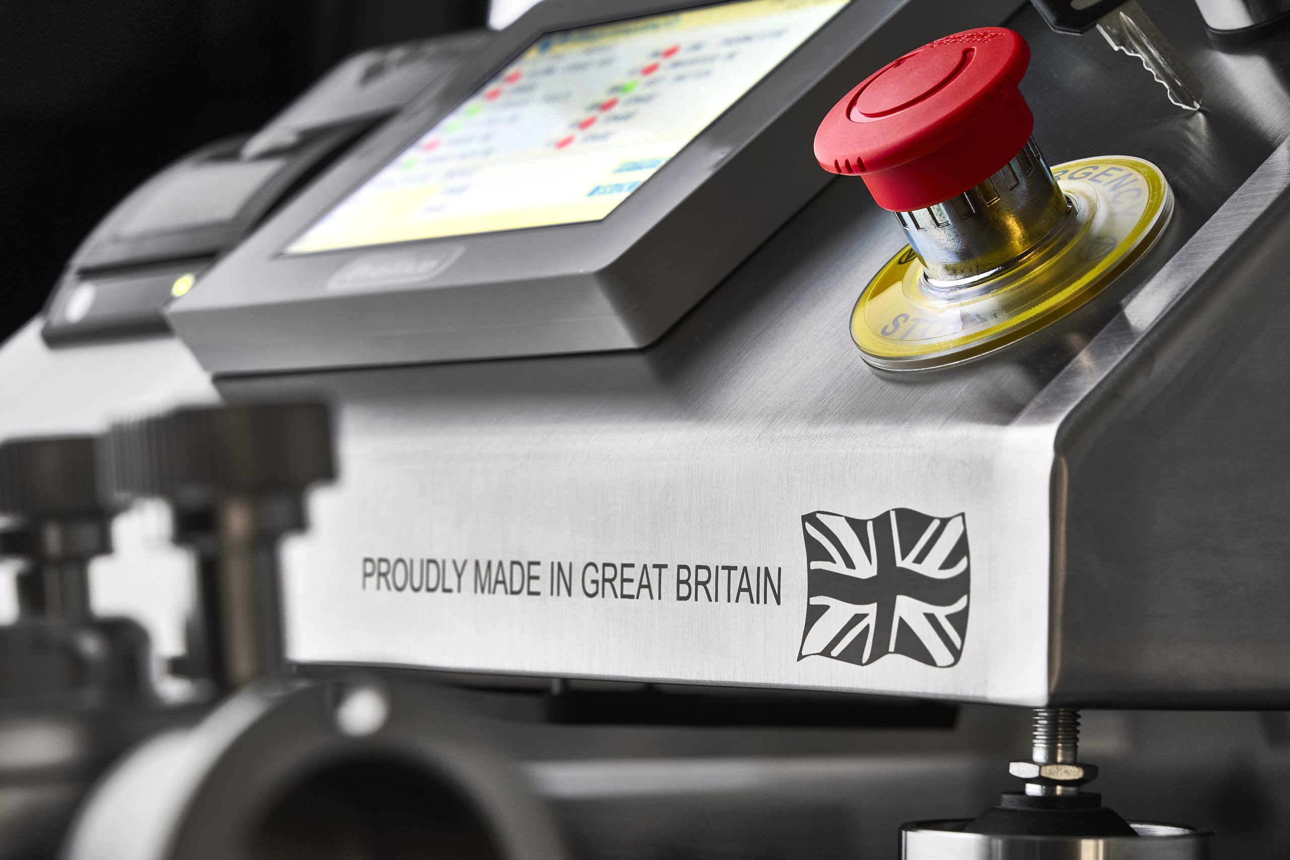 MB005 close up with stop button